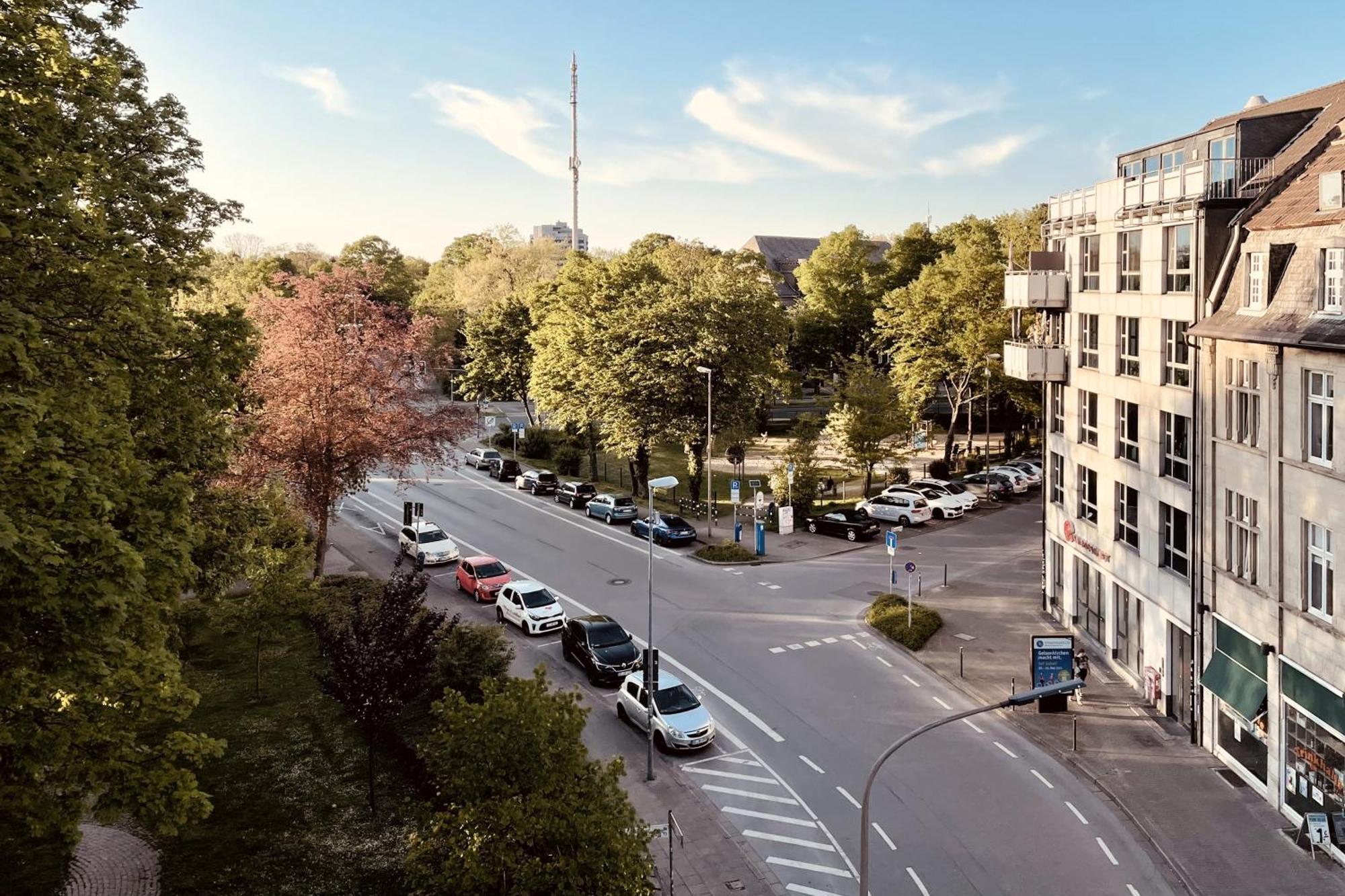 Domblick 2 I Balkon I Parkplatz I Naehe Veltins-Arena Appartement Gelsenkirchen Buitenkant foto